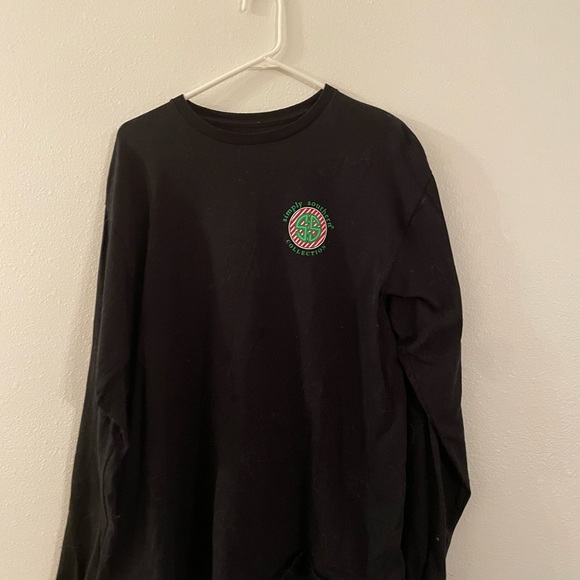 Simply Southern T-Shirt Womens L Black Christmas Labradoddle Dog - Picture 2 of 2